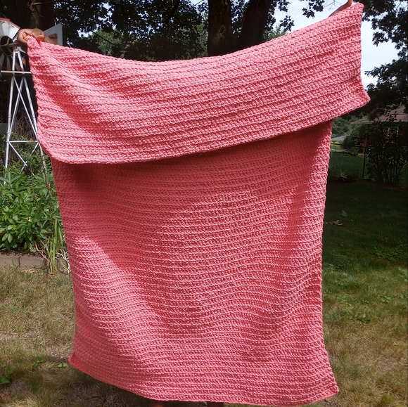 Handmade Crochet Blanket - Picture 4 of 4